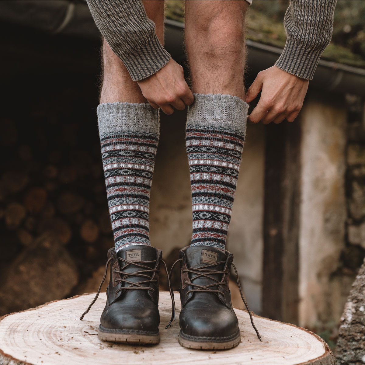 Chaussettes Montantes Arvid (2 paires)