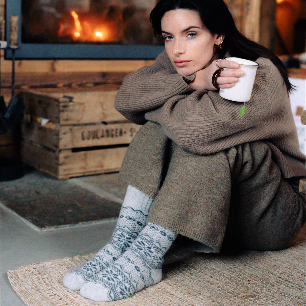 Bergen Laine - Blanc (1 pair)