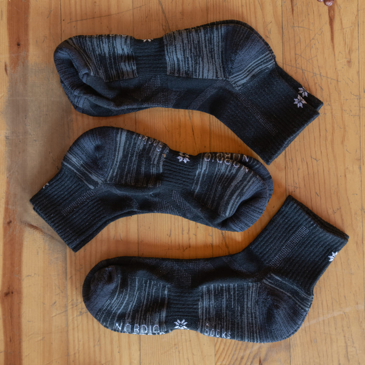 Hiking - Noir - Chaussettes Basses (3 paires)
