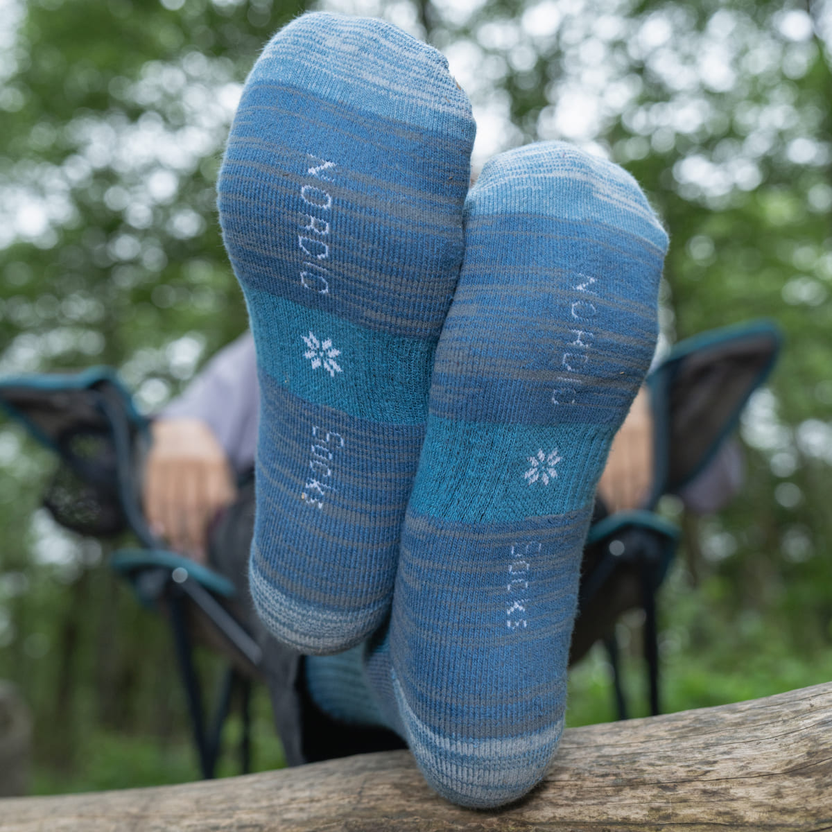 Hiking - Bleu - Chaussettes Basses (1 paire)