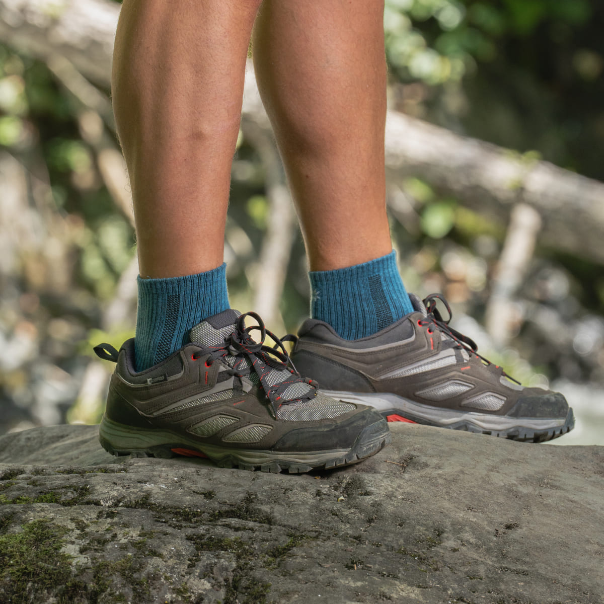 Hiking - Bleu - Chaussettes Basses (1 paire)