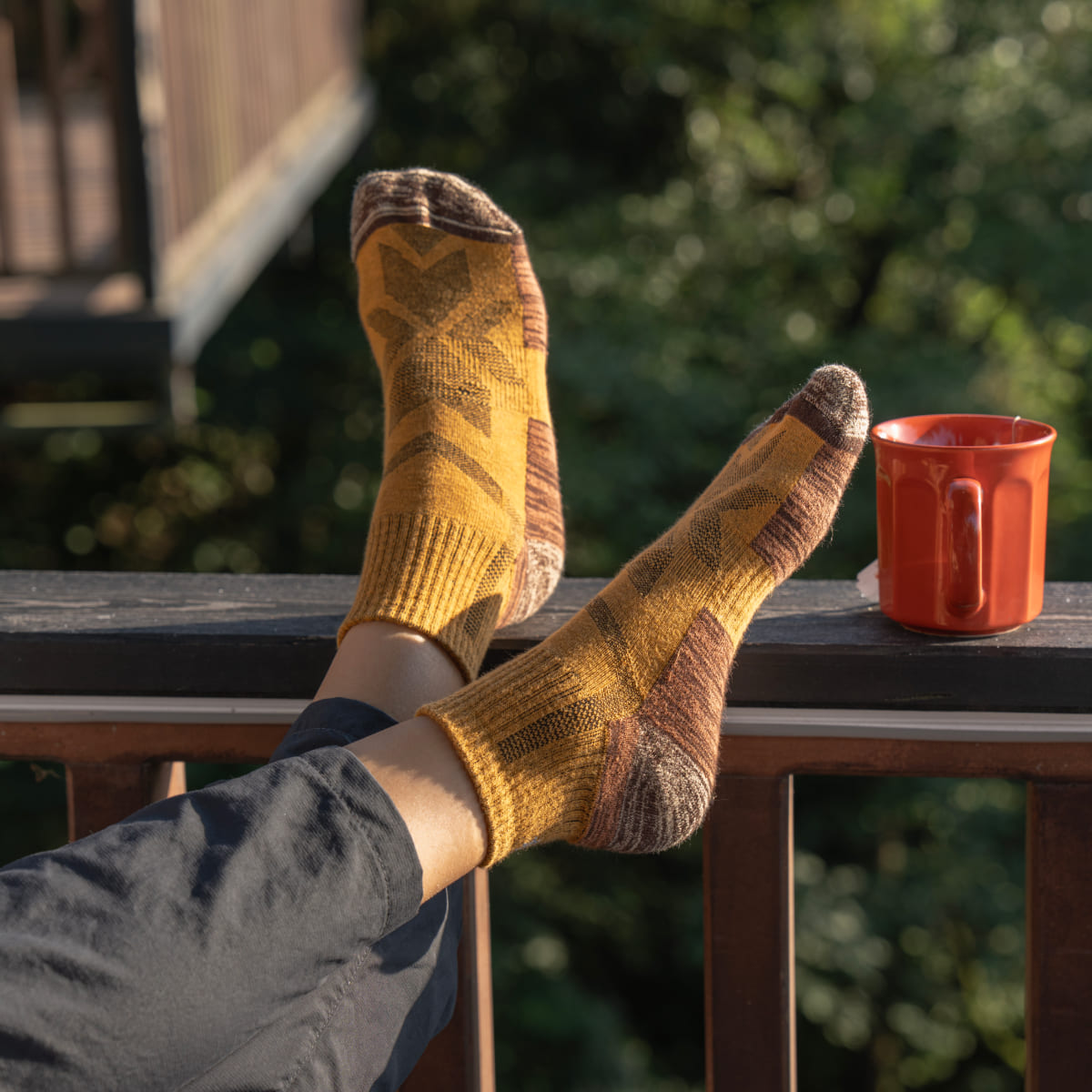 Hiking - Jaune - Chaussettes Basses (1 paire)