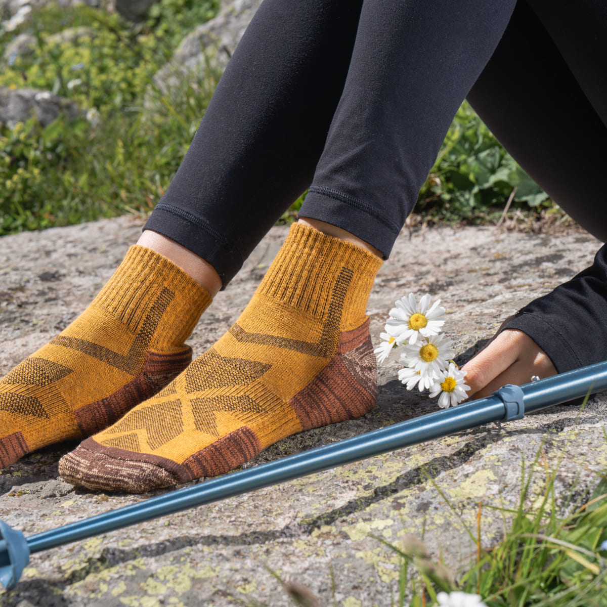 Hiking - Jaune - Chaussettes Basses (1 paire)