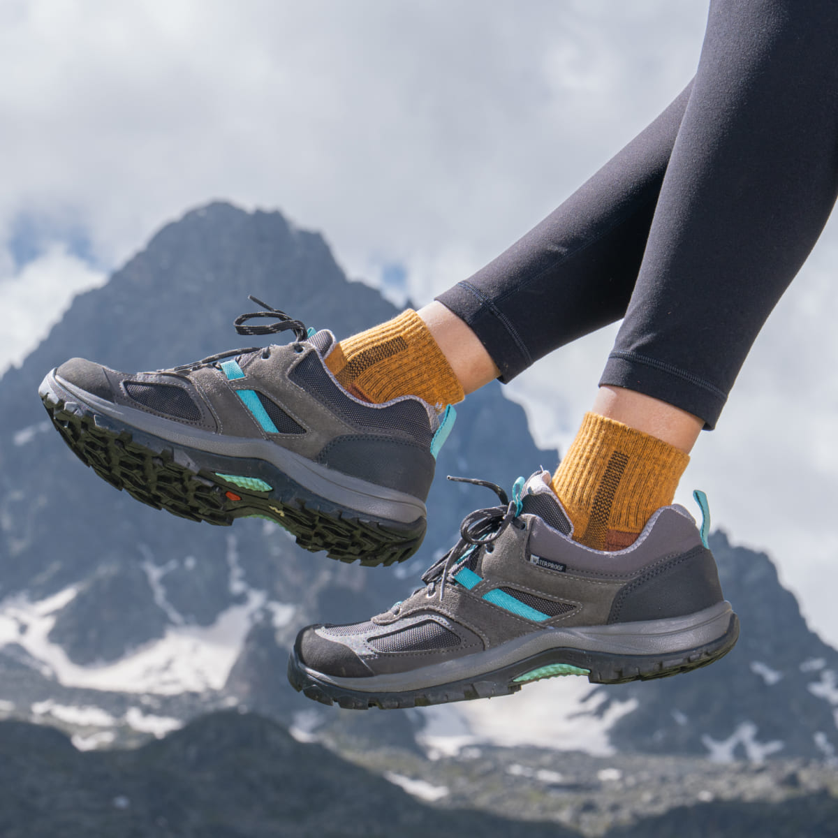 Hiking - Jaune - Chaussettes Basses (1 paire)