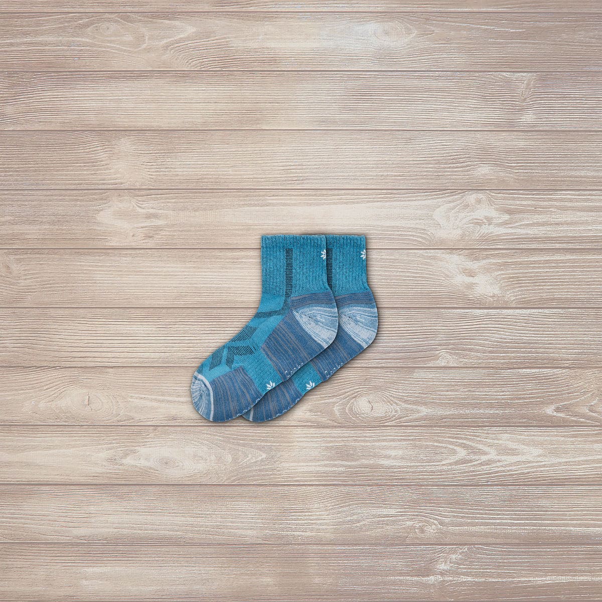 Hiking - Bleu - Chaussettes Basses (1 paire)