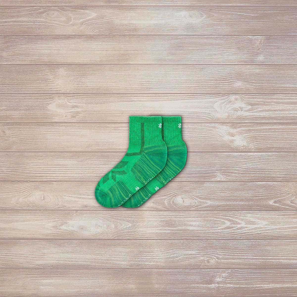 Hiking - Vert - Chaussettes Basses (1 paire)