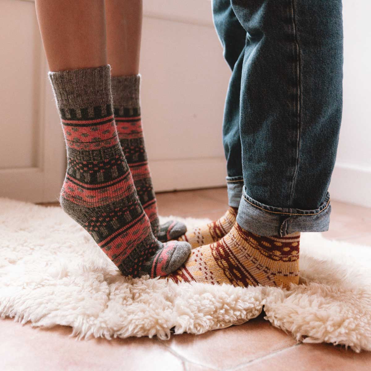 Chaussettes en laine homme et femme Bjørn (5 paires)