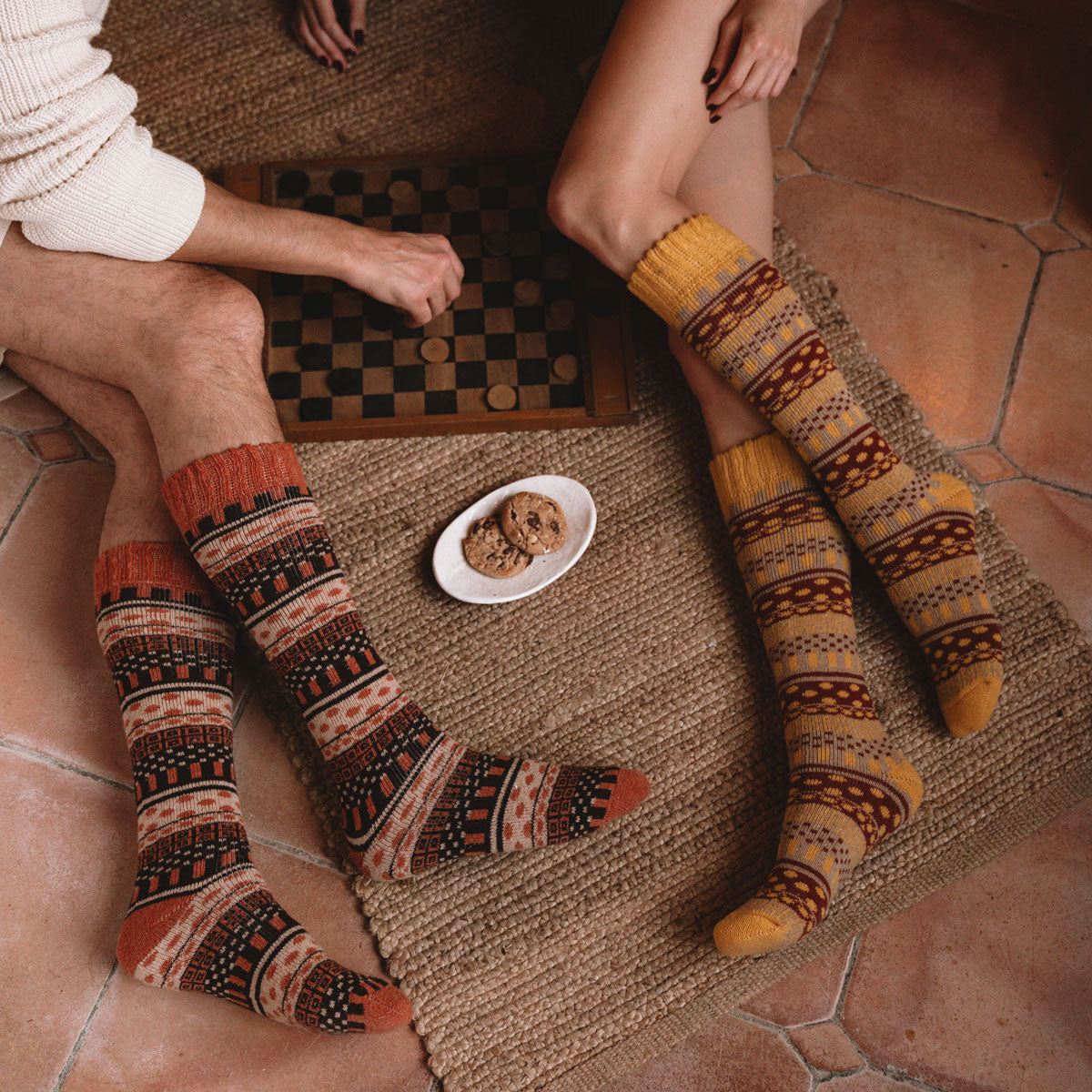 Chaussettes Montantes Sofia (2 paires)