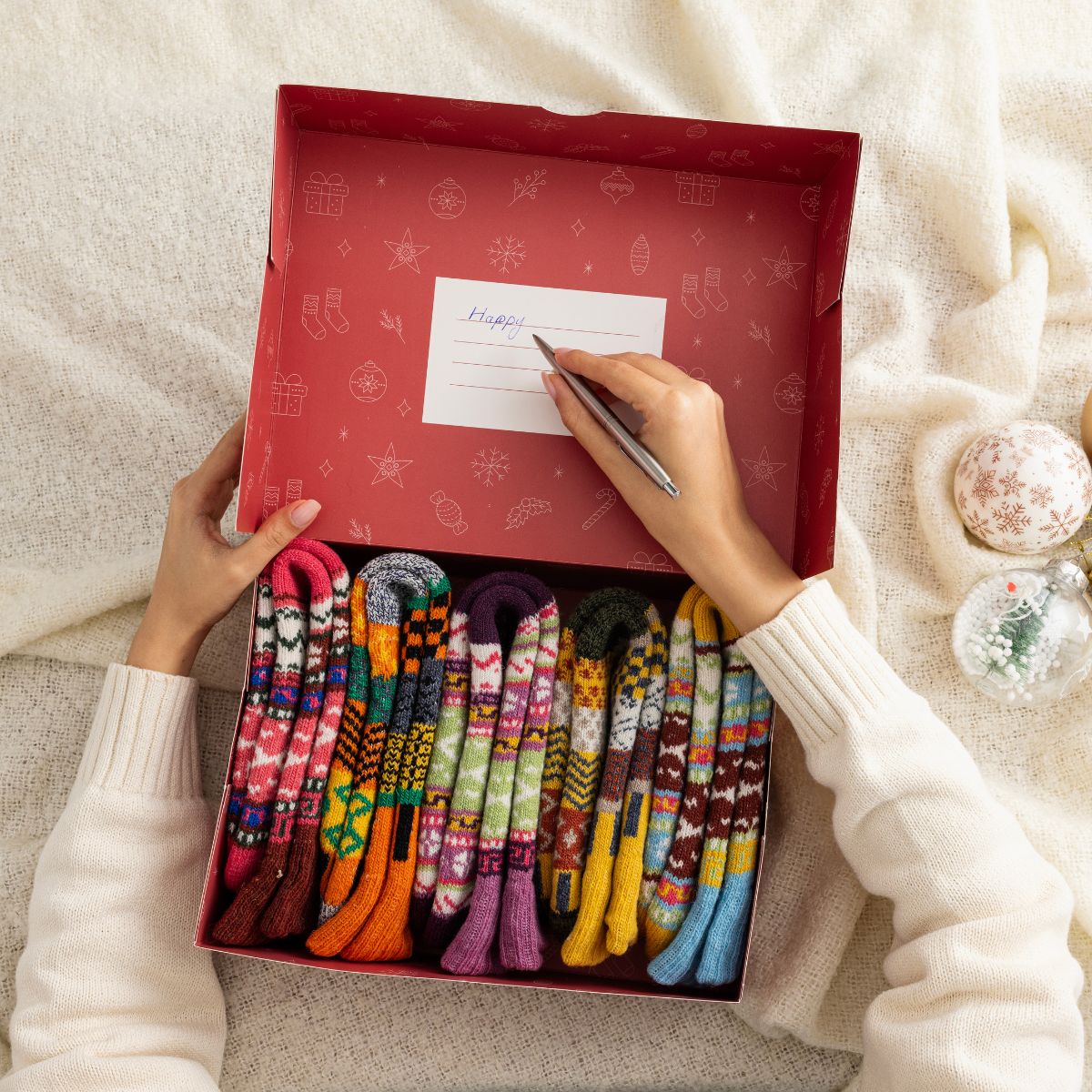 Christmas - Boîte cadeau vide