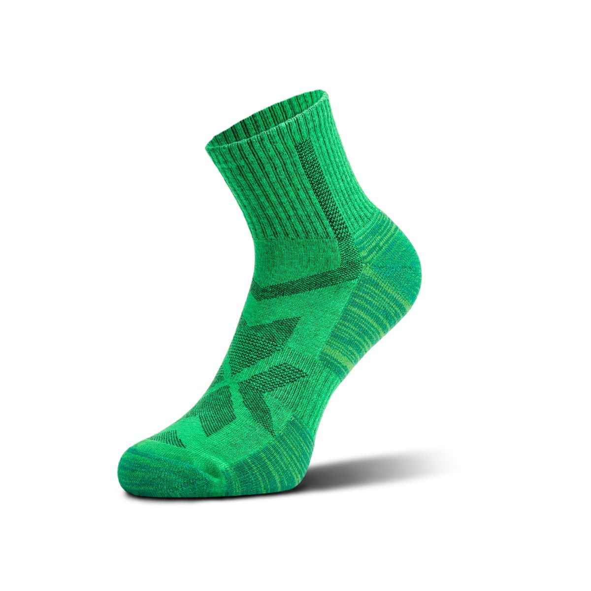 Hiking - Vert - Chaussettes Basses (1 paire)