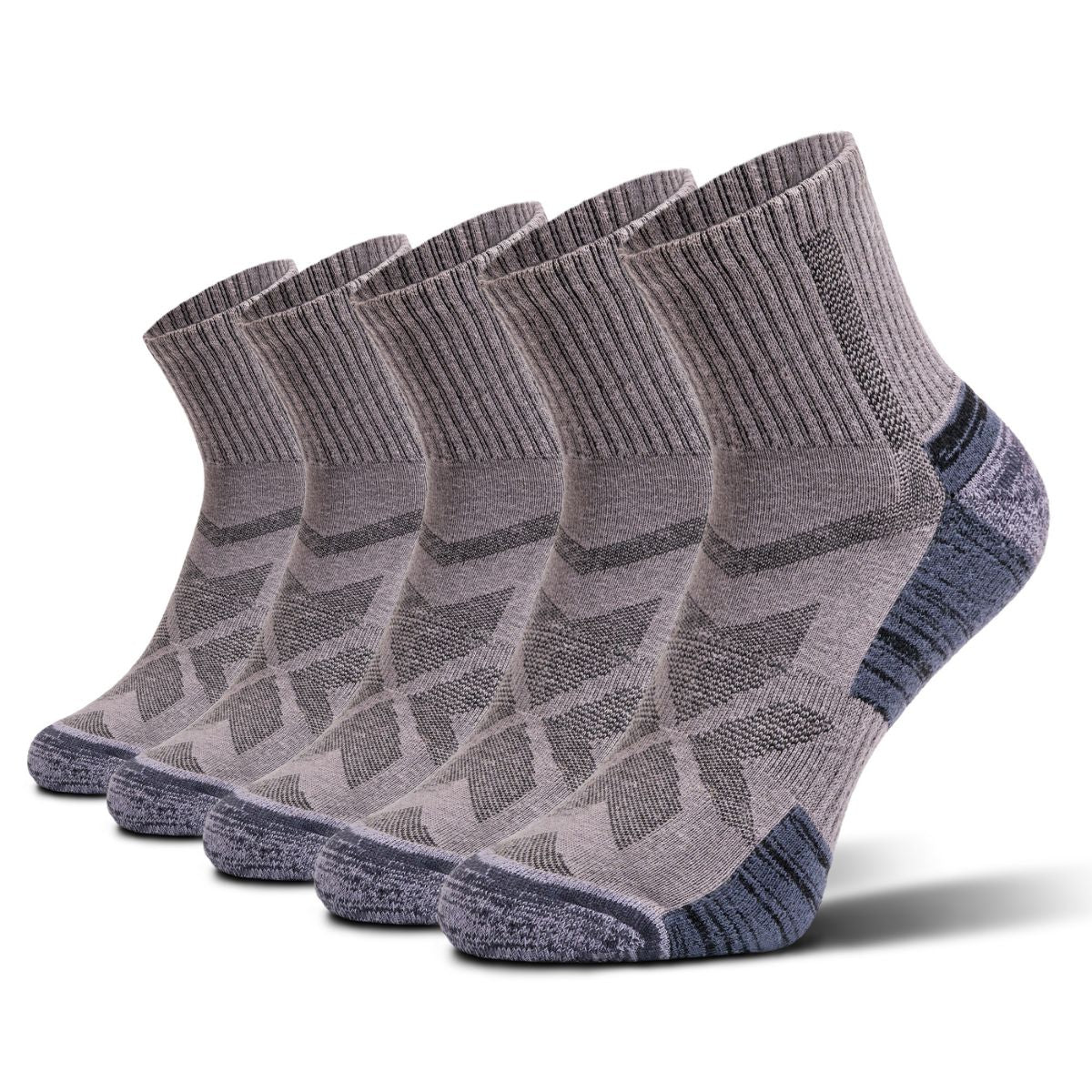 Hiking - Gris - Chaussettes Basses (5 paires)