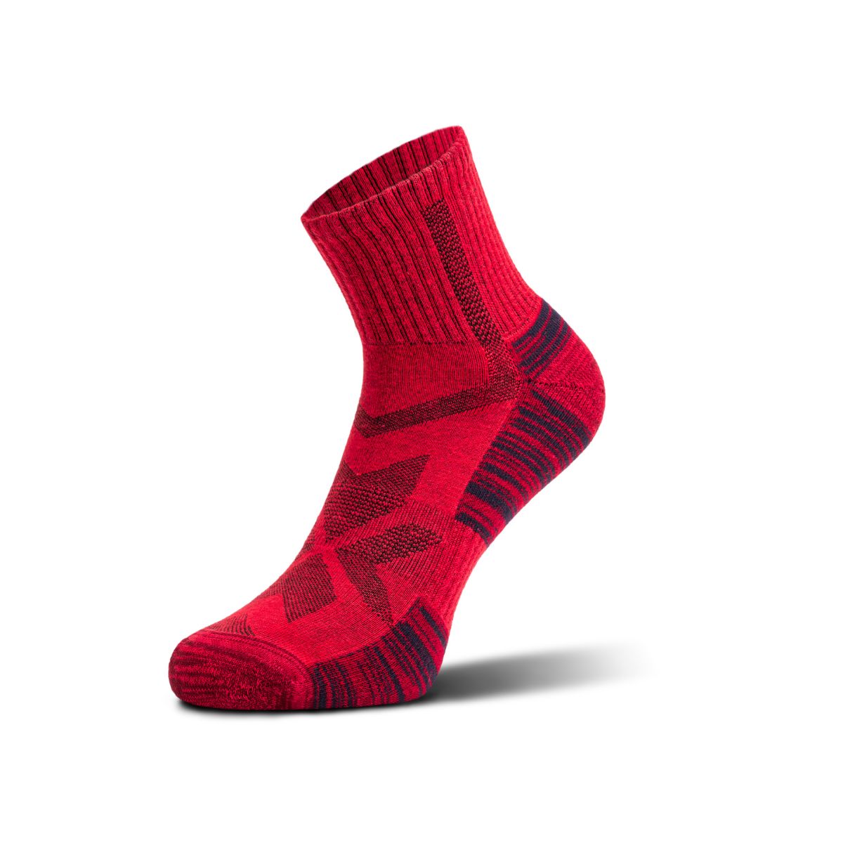 Hiking - Rouge - Chaussettes Basses (1 paire)