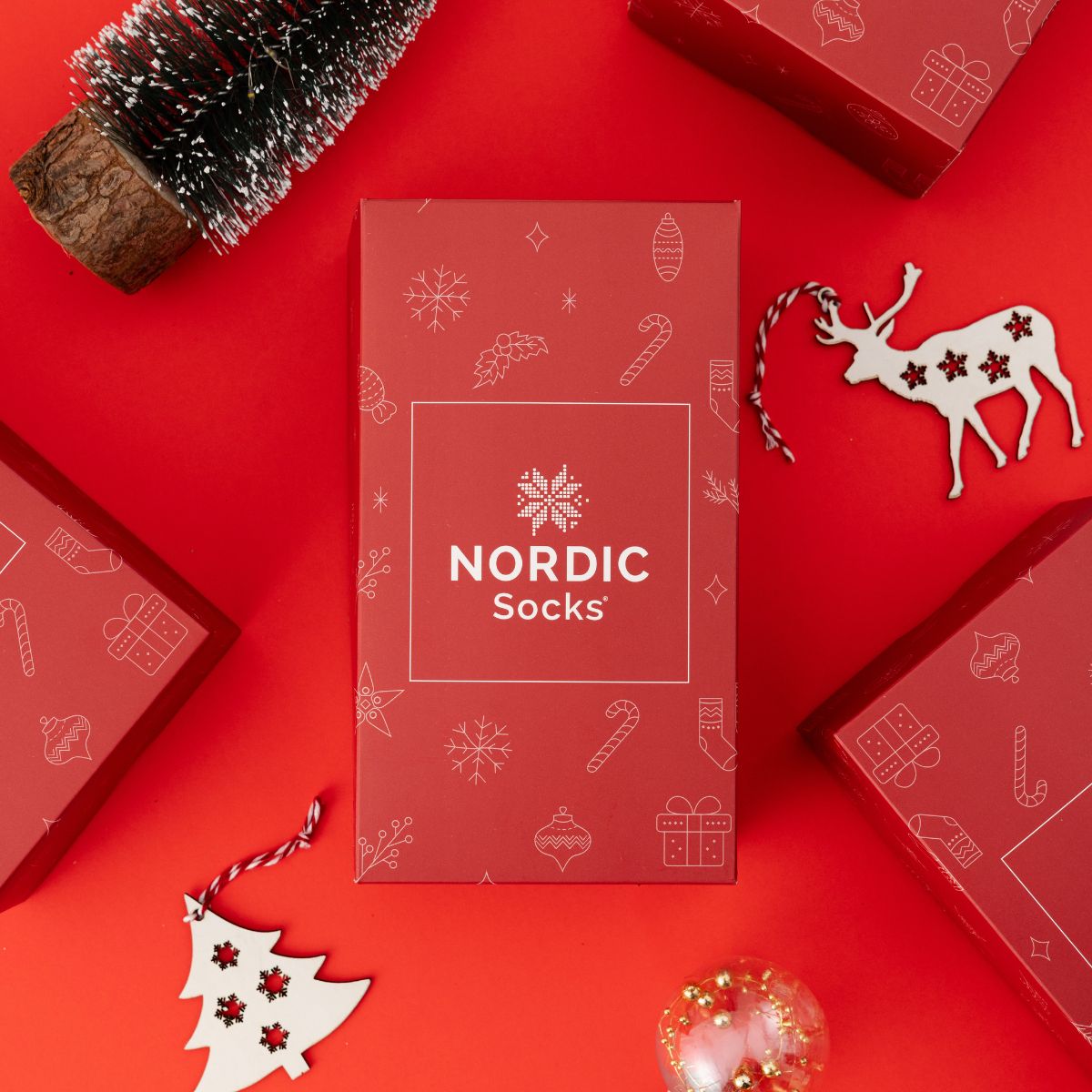 Christmas - Boîte cadeau vide