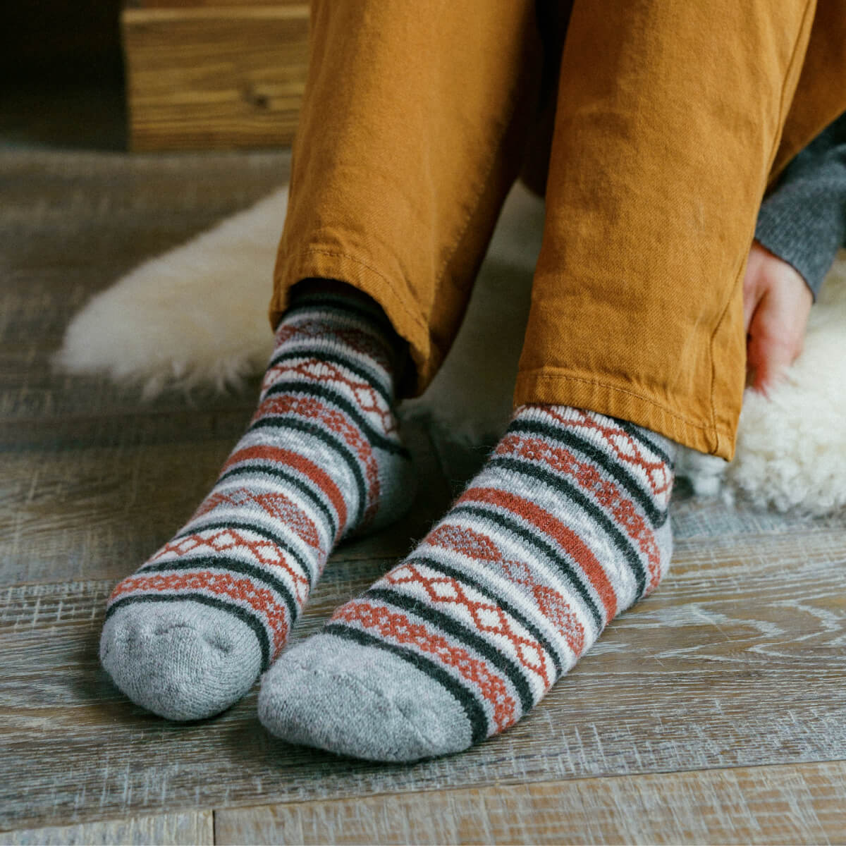 Bjørn - Rouge (1 Paire)